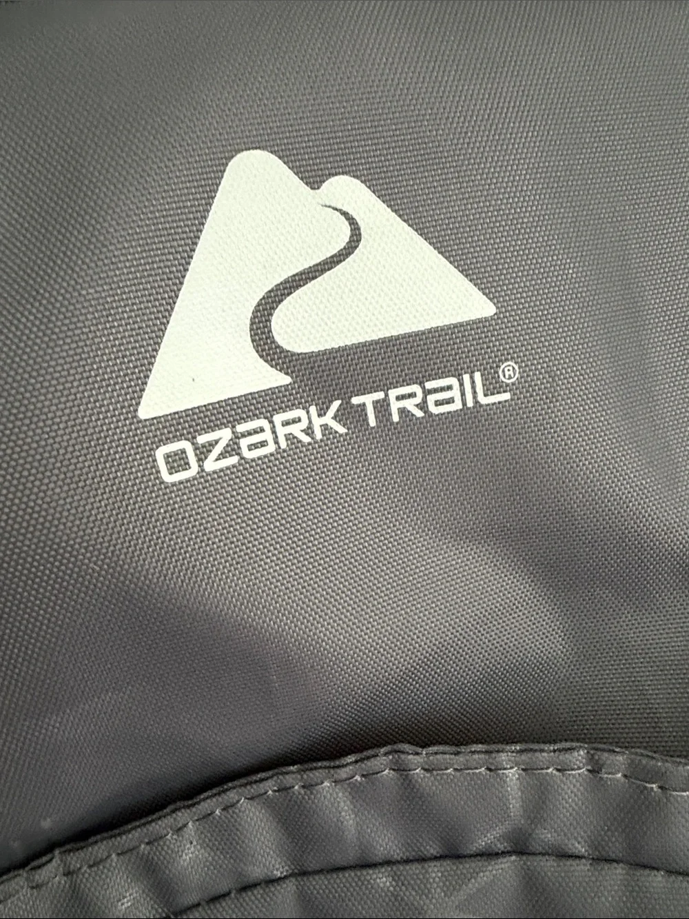 Ozark Trail Gray Backpack with Teal Accent Straps
